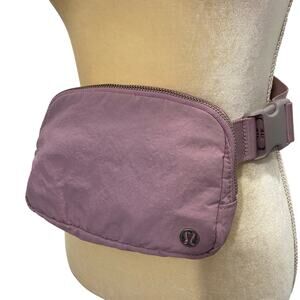 Lululemon Athletica Nylon Belt Bag Pink